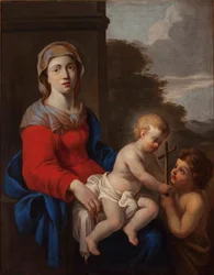 Madonna mit Kind und Johannes dem Täufer